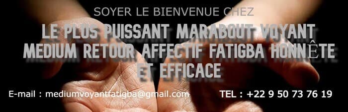 Marabout puissant spécialiste des retours d'affections rapides voyant
Téléphone/ WhatsApp: +229 50 73 76 19 · photo 1
