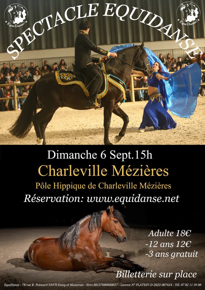 Spectacle équidanse - Pôle Hippique de Charleville Mézières · photo 1