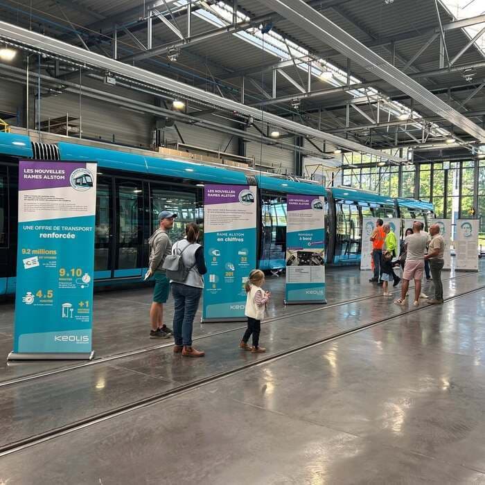 Visite du Centre de Maintenance du tramway · photo 1