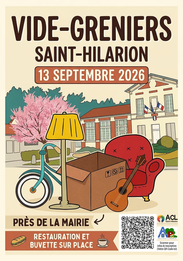 Vide-greniers organisé par l'ACL et l'APC · photo 1