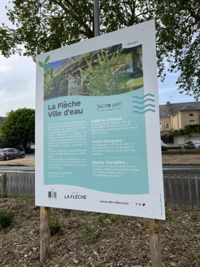La Flèche, ville d'eau : l'expo s'affiche en grand ! · photo 1