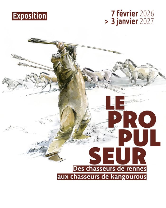 Exposition : Le propulseur, des chasseurs de rennes aux chasseurs de kangourous · photo 1