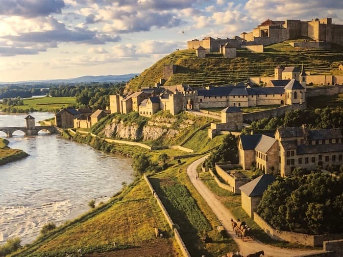 Reconstitution en 3D de Montmélian en 1705 · photo 1