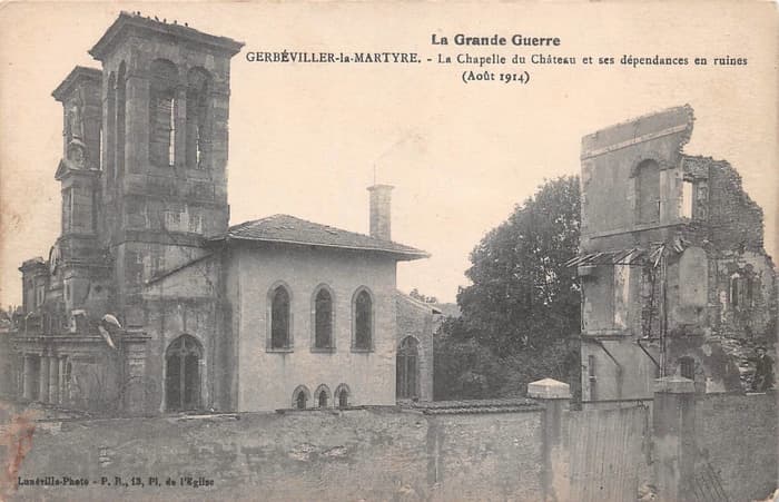 Balade commentée : Gerbéviller au temps de la Grande Guerre. · photo 1