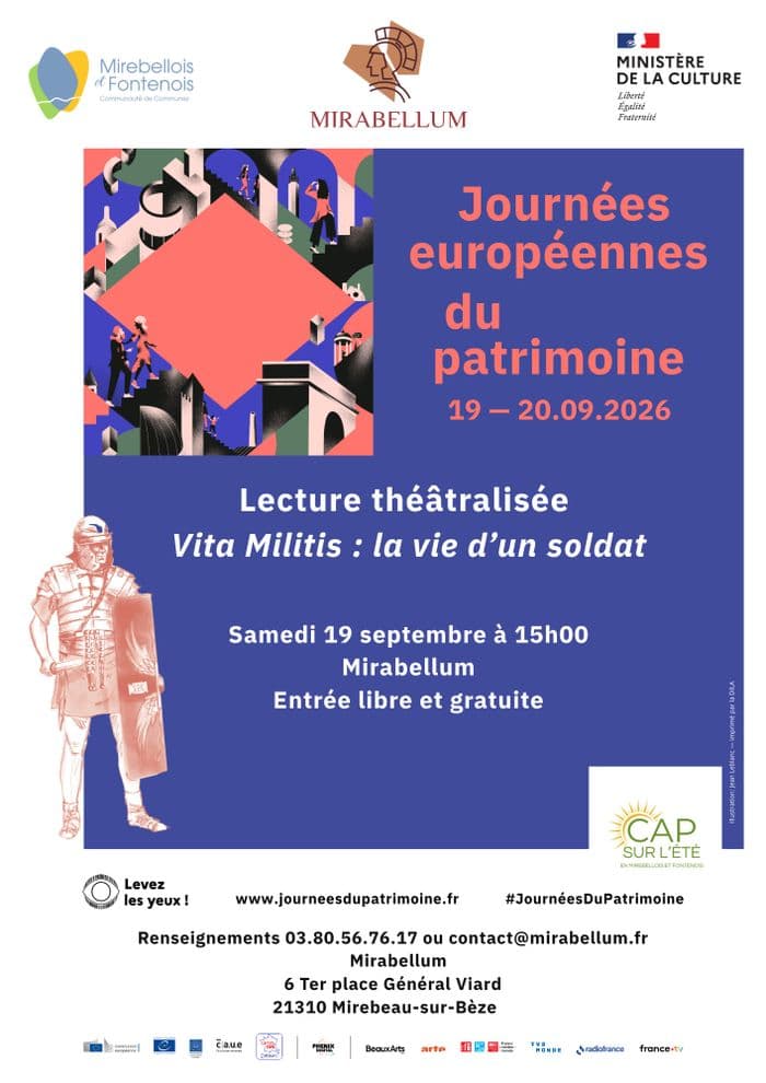 Lecture théâtralisée : Vita Militis, la vie d'un soldat · photo 1