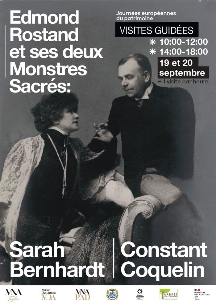 Exposition Edmond Rostand et ses 2 Monstres Sacrés: Sarah Bernhardt et Constant Coquelin · photo 1
