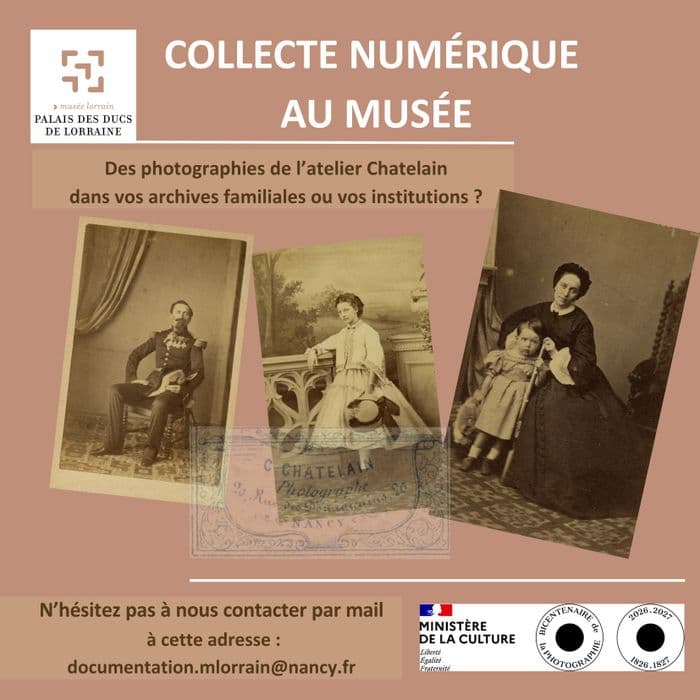 Un passé à partager : collecte de photographies de l’atelier nancéien Châtelain (1846-1898) · photo 1