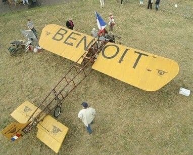 Réplique de l'avion Blériot XI · photo 1