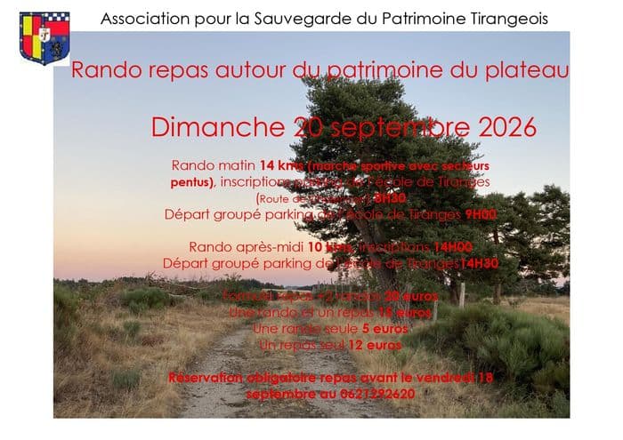 Rando autour du patrimoine du plateau tirangeois · photo 1