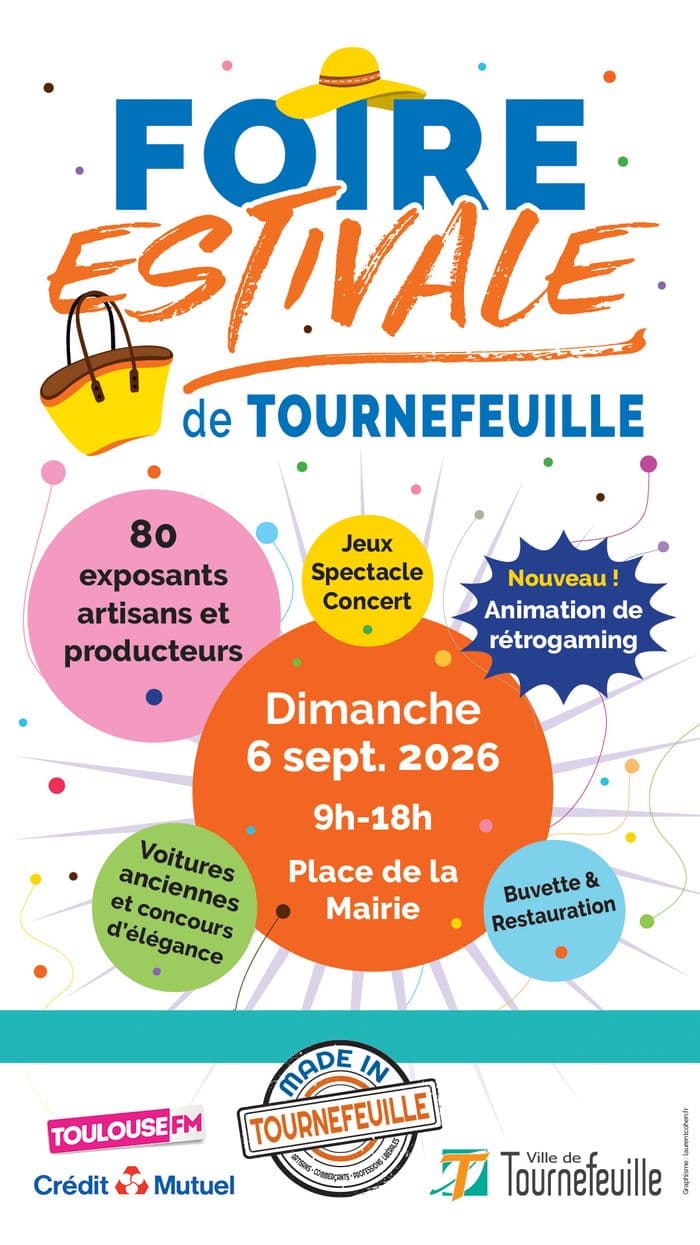 Foire estivale de Made in Tournefeuille - Dimanche 6 septembre · photo 1