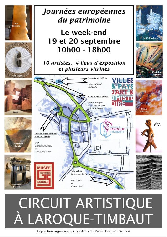 Circuit artistique à Laroque-Timbaut · photo 1