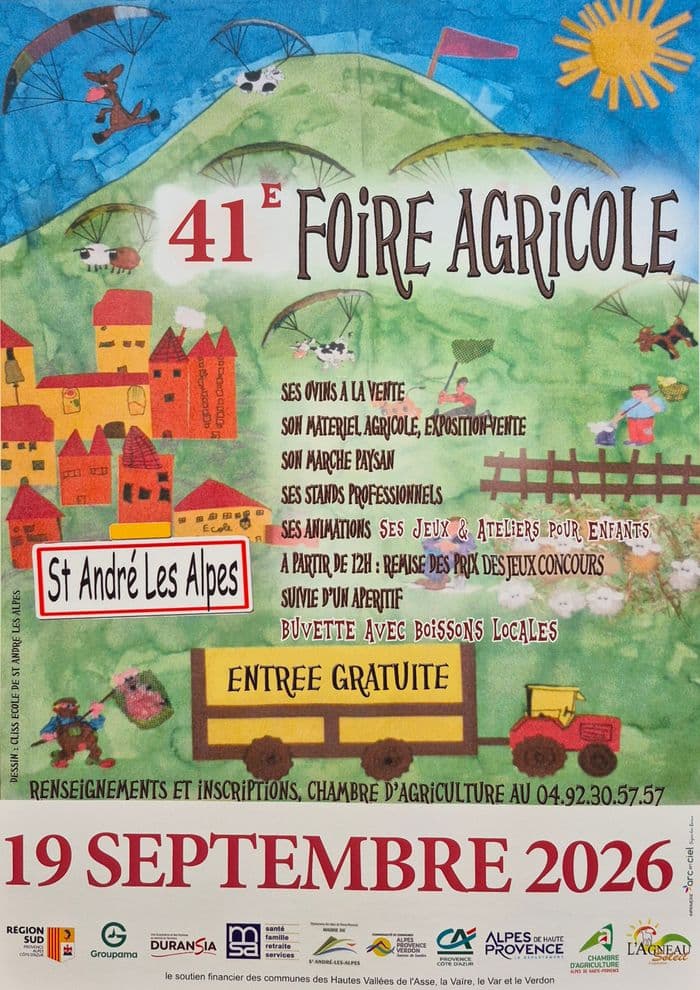 04 - Foire agricole de Saint André les Alpes · photo 1