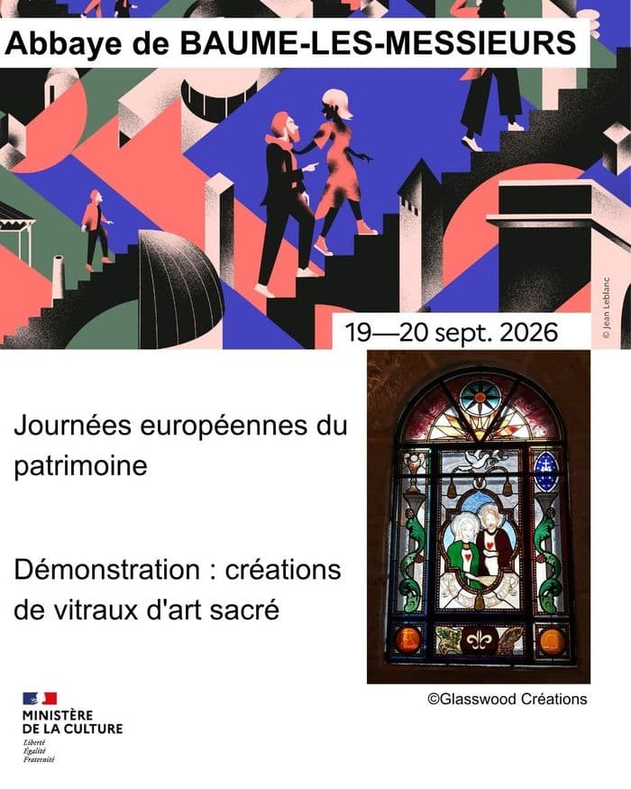 Démonstration : créations de vitraux d'art sacré · photo 1