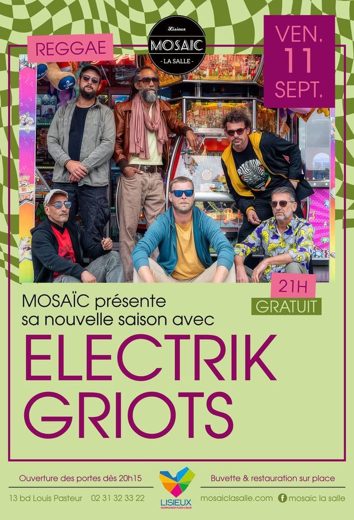 OUVERTURE DE SAISON - CONCERT - Electrik Griots · photo 1