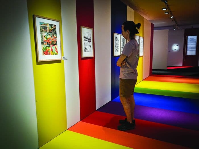 Visites flash de l’exposition « LGBTQomics. Lettres d’amour à la bande dessinée » · photo 1