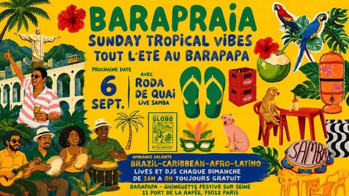 BARAPRAIA - Sunday Tropical vibes au Barapapa ! · photo 1