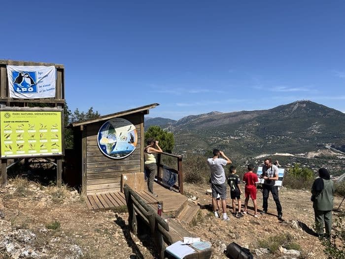 Camp de migration Fort de la Revère, Eze - Eurobirdwatch · photo 1