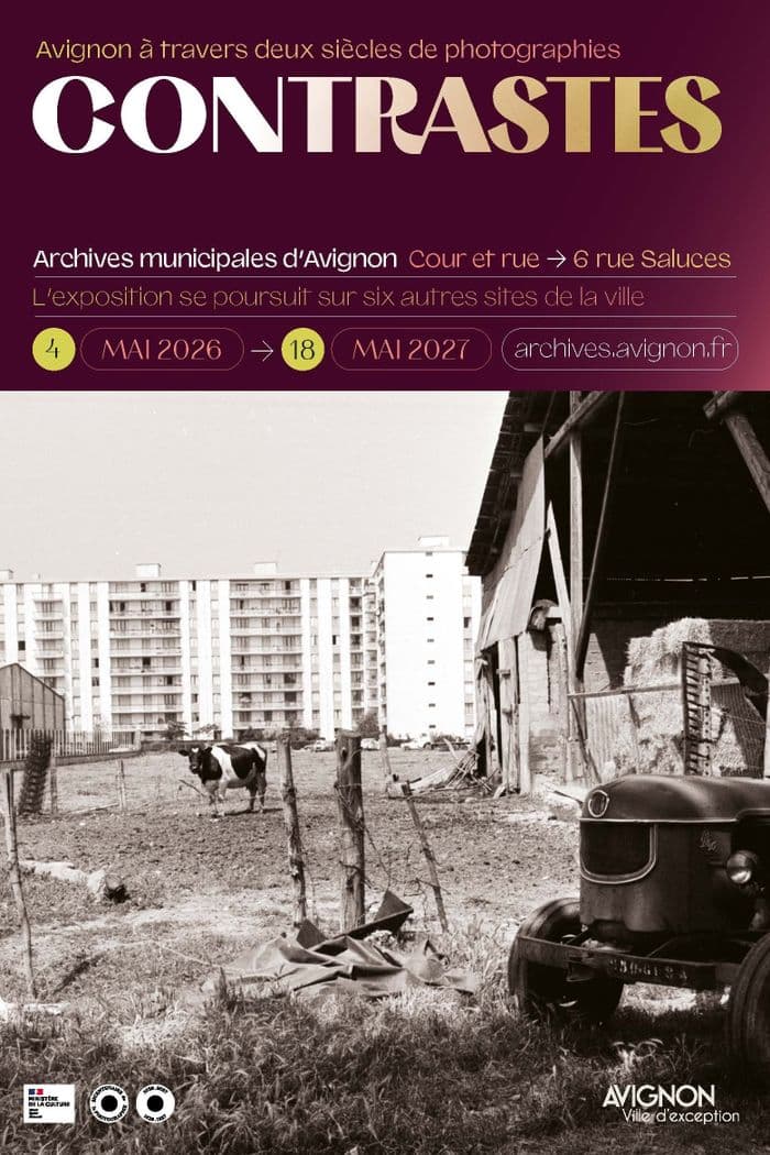 Contrastes : Avignon à travers deux siècles de photographies · photo 1