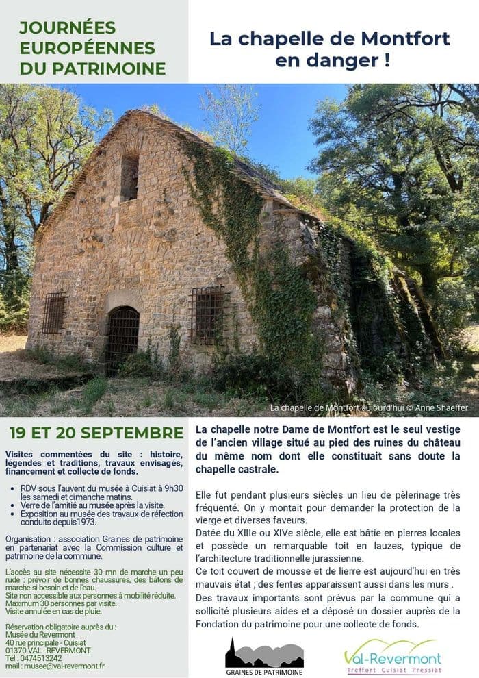 JEP : la chapelle de Montfort en danger ! · photo 1