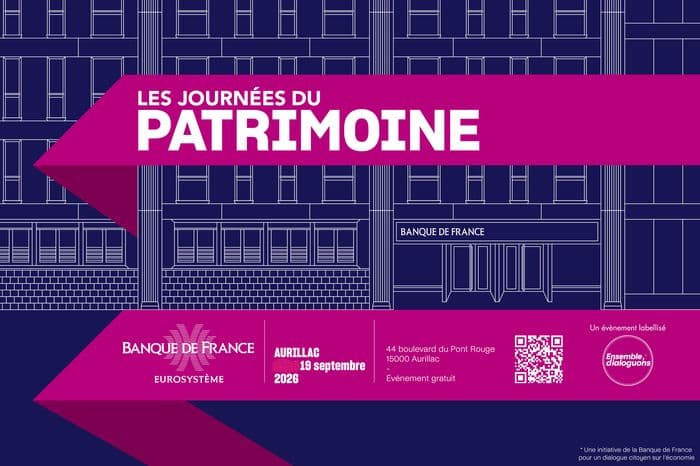 Visite de la Banque de France Boulevard du Pont-Rouge à Aurillac · photo 1
