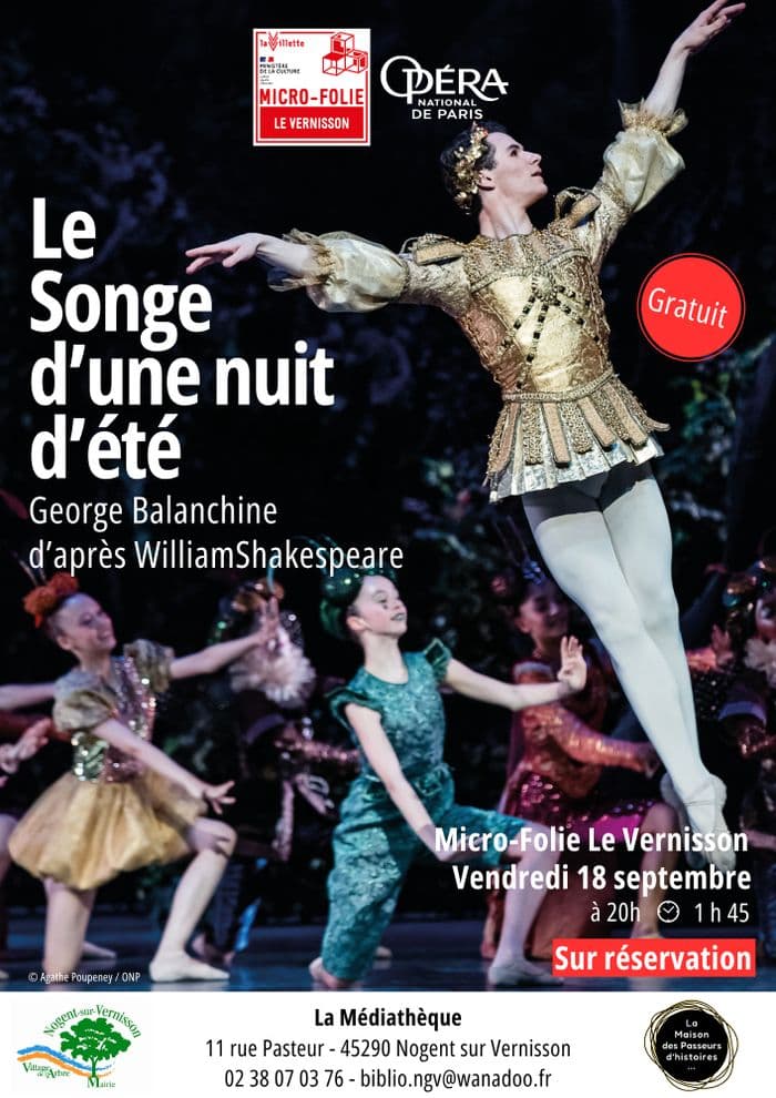Diffusion du ballet "Songe d'une nuit d'été" · photo 1