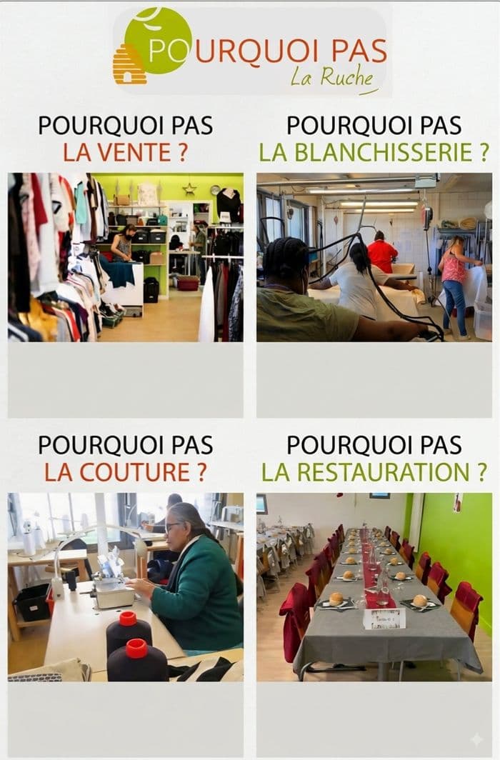 Visite des ateliers Pourquoi pas la ruche · photo 1