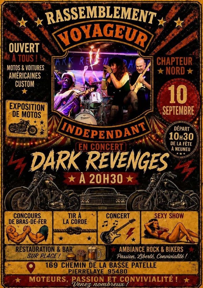 Concert Dark Revenges 10 sept Perrelaye · photo 1