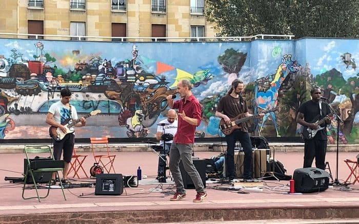 Concert de reprises rock en plein air · photo 1