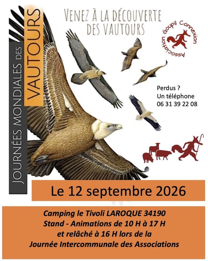 Venez à la découverte des VAUTOURS lors de la Journée Mondiale des Vautours · photo 1
