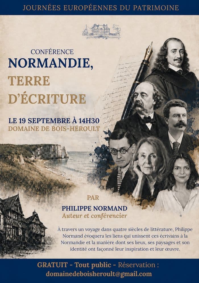 Conférence : La Normandie, Terre d'écriture ! · photo 1