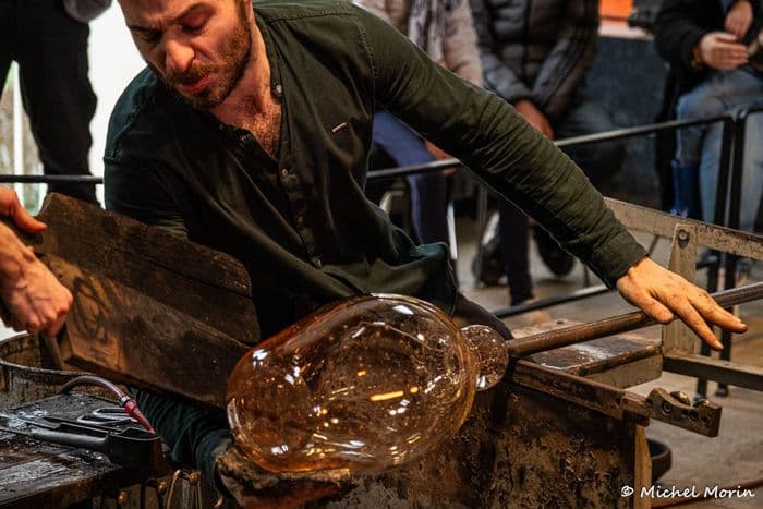 Démonstration de soufflage de verre · photo 1
