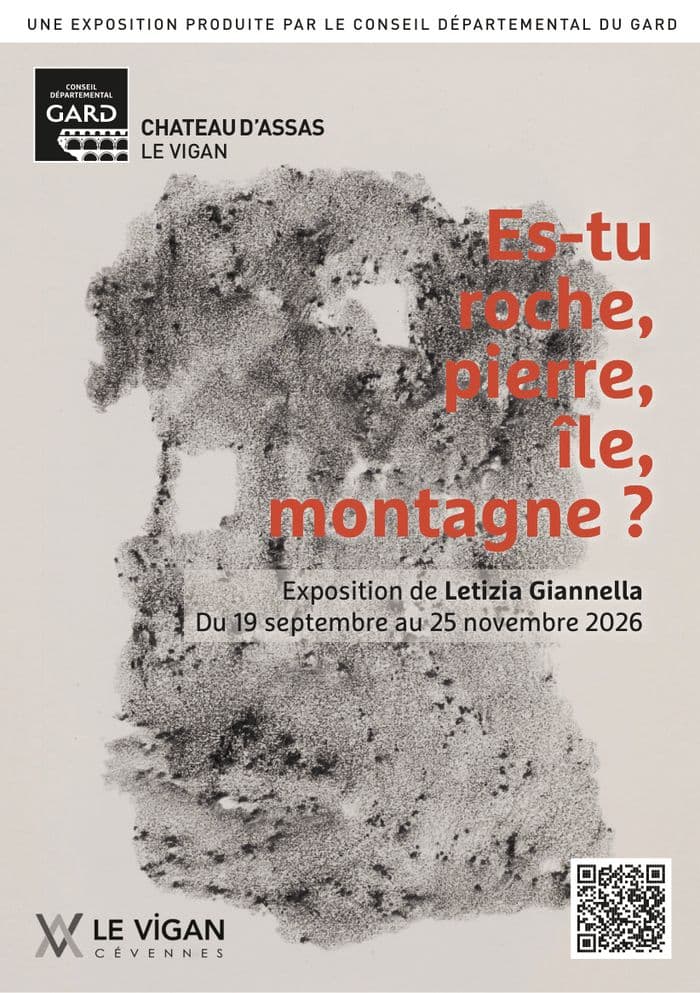 Vernissage exposition "Es-tu roche, pierre, île, montagne ?" de Letizia Giannella · photo 1