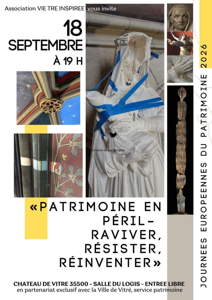 Conférence - Patrimoine en péril · photo 1