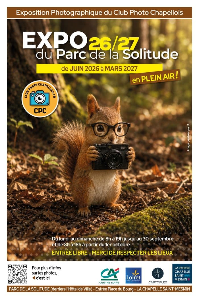 Exposition photographique en plein air 2026/2027 du club photo Chapellois · photo 1