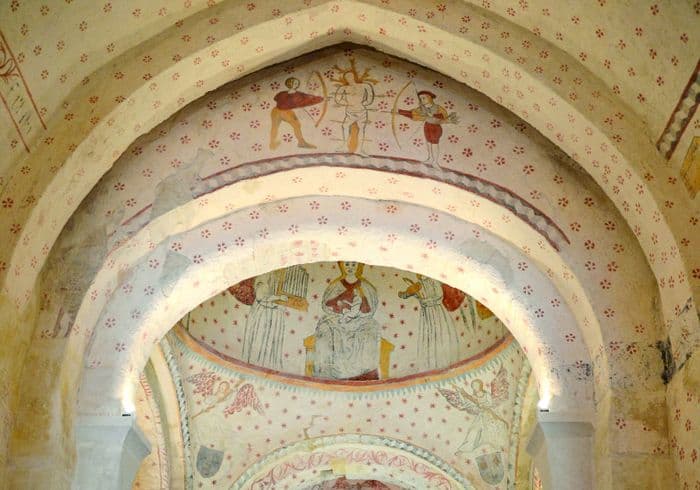 Visites guidées des peintures murales de l'église de Saint-Méard-de-Drône · photo 1