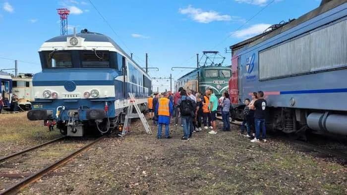 Présentation des matériels ferroviaires historiques des associations ARCET et AFCL · photo 1