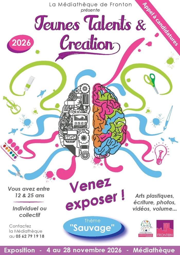 Venez exposer à la Médiathèque - Jeunes Talents & Création · photo 1