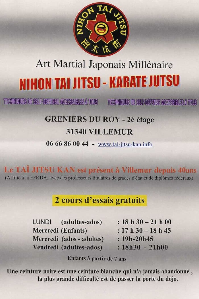 Rentrée sportive du Taï-Jitsu Kan de Villemur-sur-Tarn · photo 1