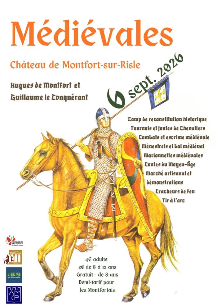 Médiévales de Montfort sur Risle "Hugues de Montfort et Guillaume le Conquérant" · photo 1
