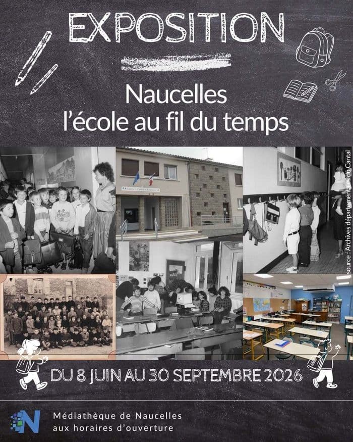 Exposition "Naucelles, l'école au fil du temps" · photo 1