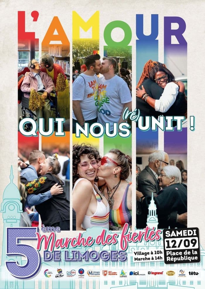 Stand d’information au village associatif pour la cinquième marche des fiertés · photo 1