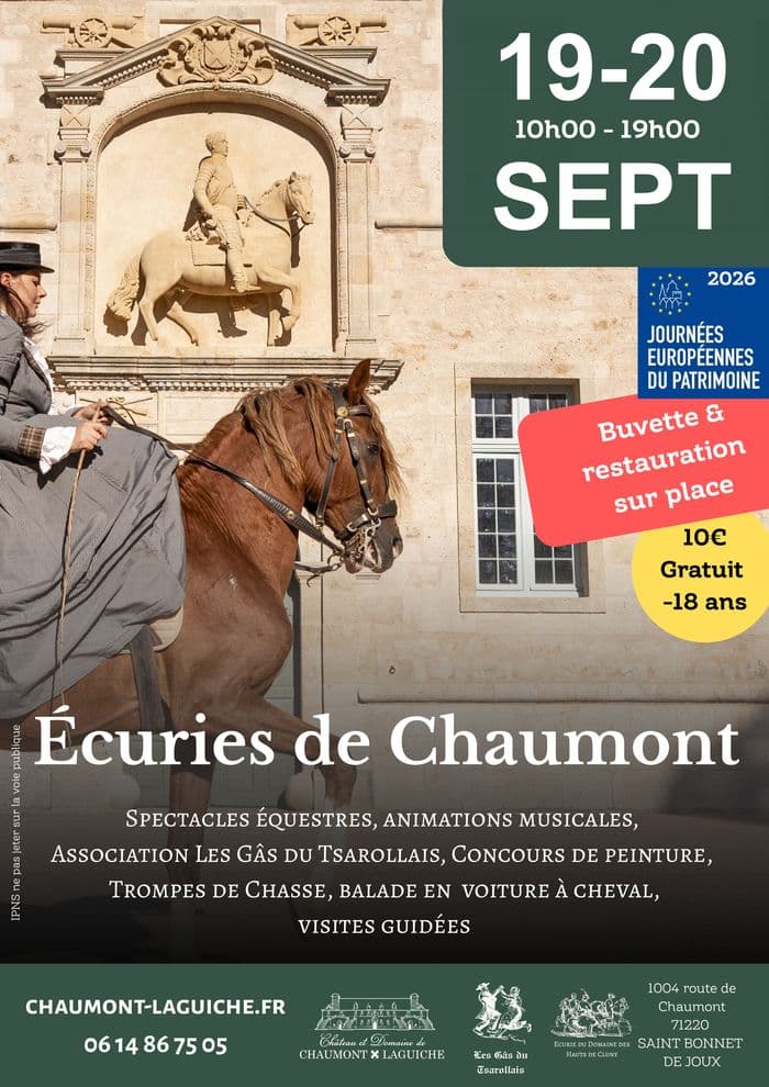 Visites Guidées et Animations aux Ecuries de Chaumont · photo 1
