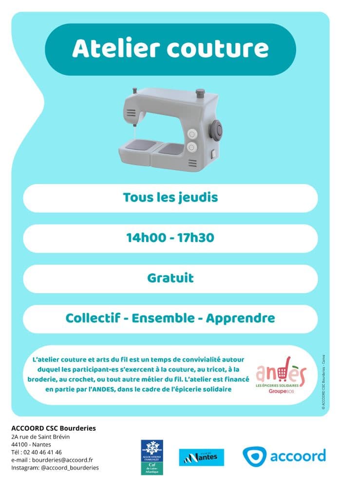 Atelier couture et arts du fil · photo 1