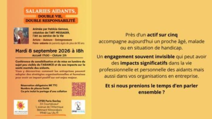 Conférence - Aidants salariés, double vie, double responsabilité · photo 1