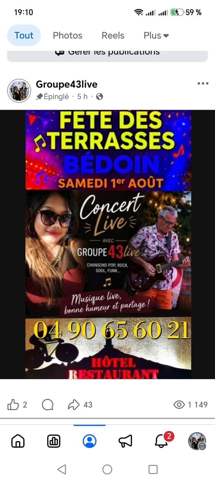 Fête des terrasses à BEDOIN 84410 · photo 1