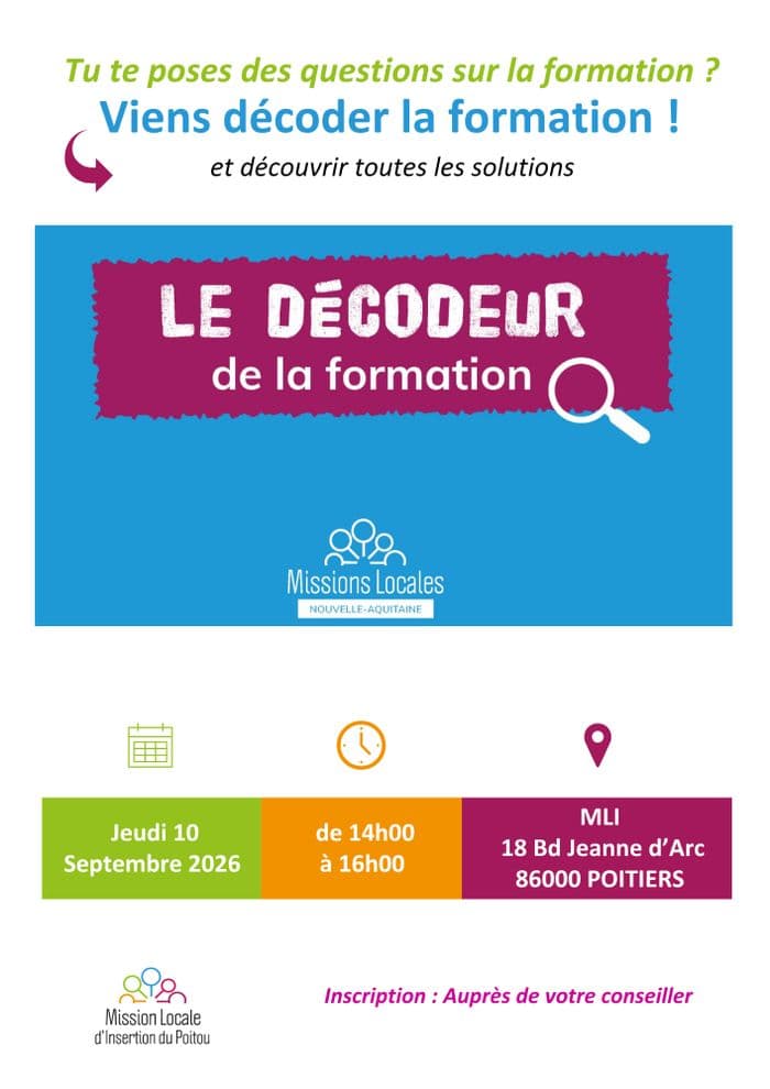 Le décodeur de la formation · photo 1