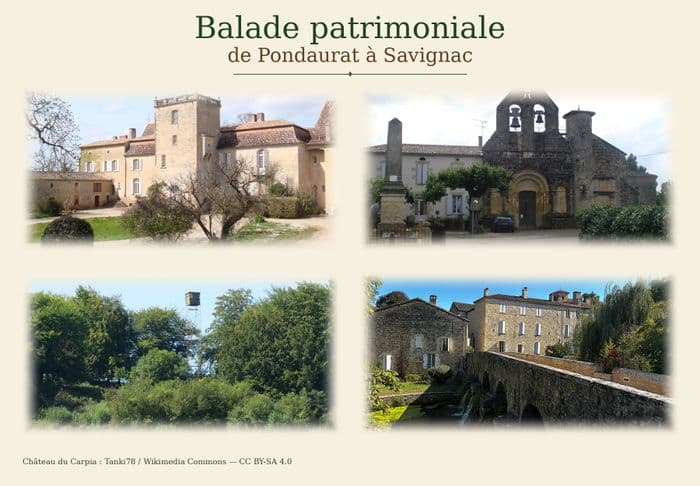 Balade patrimoniale entre Pondaurat et Savignac · photo 1
