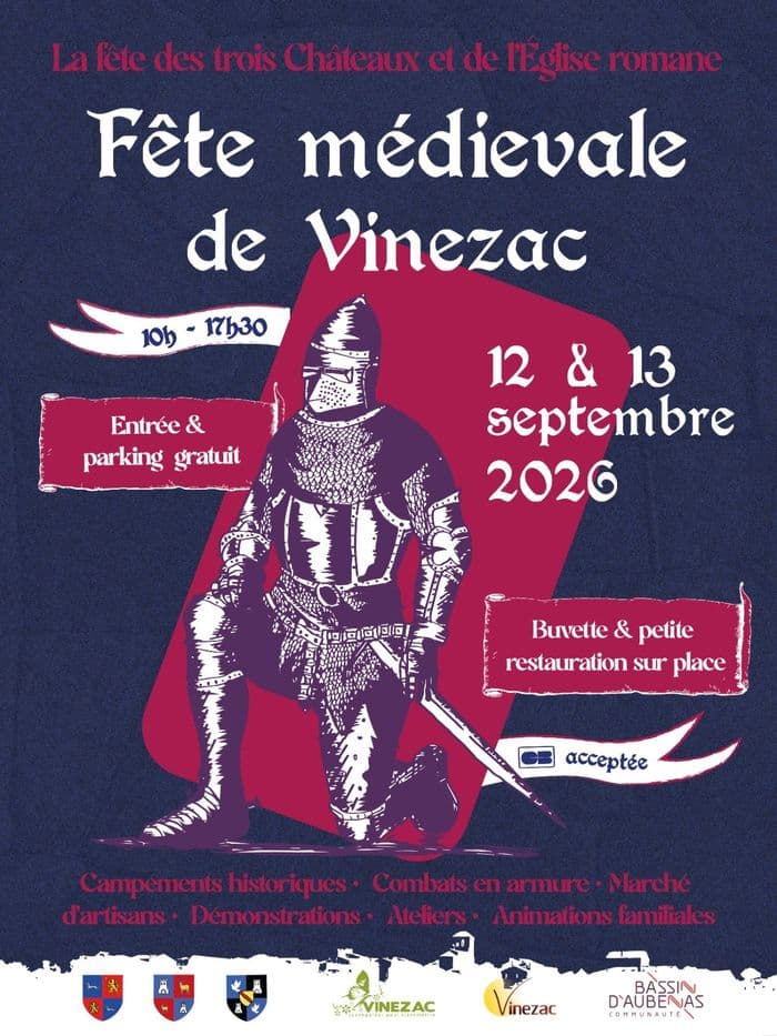Fête médiévale de Vinezac · photo 1