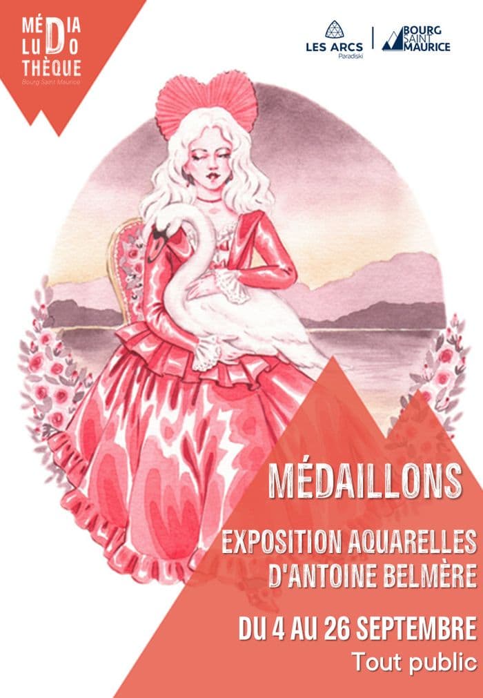 Exposition "Médaillons" : aquarelles d'Antoine Belmère · photo 1