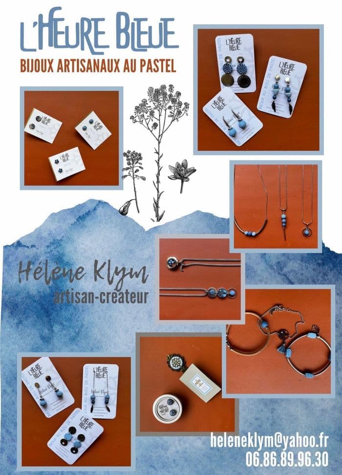 Exposition de bijoux artisanaux au pastel – Hélène Klym · photo 1